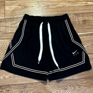 Nike Black and White Basketball Shorts